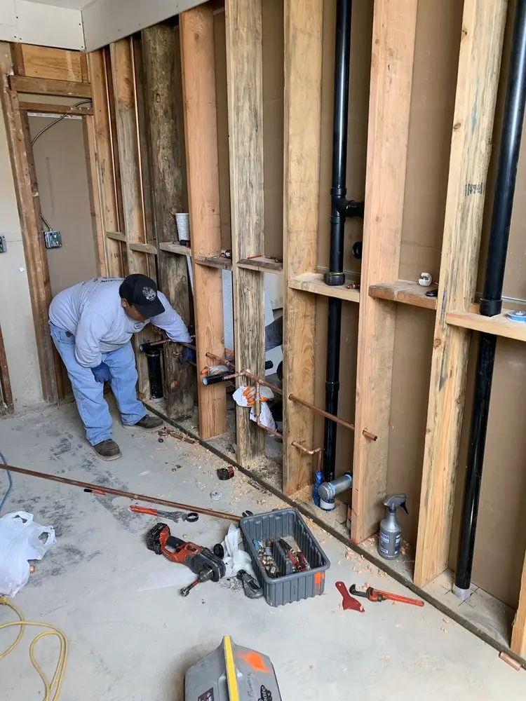 Commercial rough-in plumbing for Commercial Plumbing in Hockessin